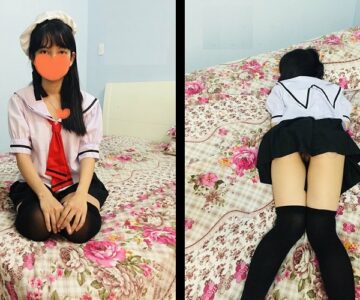 Series gấu sinh viên năm nhất – Em cosplay nữ sinh