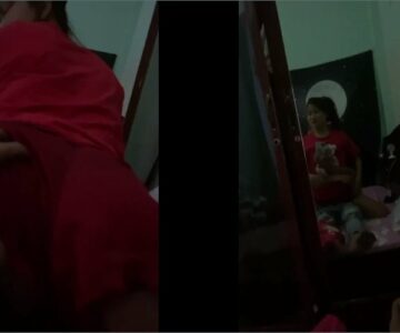 Đến nhà em chơi lén lút làm nháy trong phòng ngủ