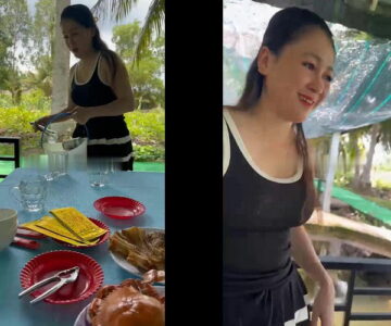 Em nhân viên quán nhậu cho khách vạch quần sờ bướm