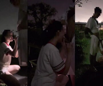 Đêm khuya thanh vắng nghe tiếng dế kêu bắt em bú cu giữa đường