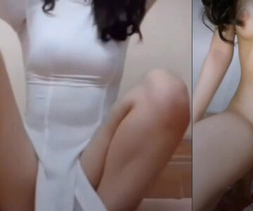 Áo dài em mặc nhìn đã nứng còn thêm body cực phẩm