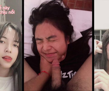 Em hư nên phải lấy gậy thịt tát liên tiếp vào mặt em