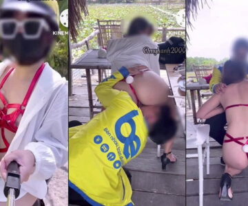 Myhanh2000 gạ tình anh xe ôm trong chòi lá