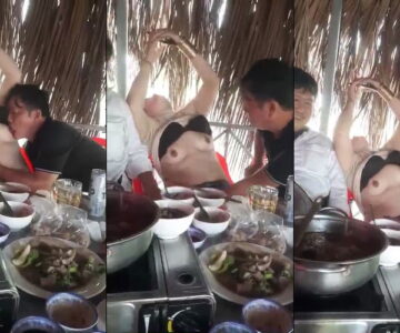 Về miền Tây nhậu được bạn chiêu đãi món đặc sản tại bàn